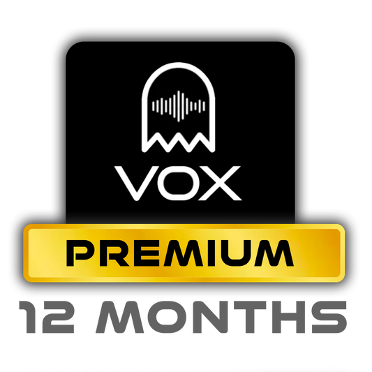 GhostTube VOX 12 month subscription